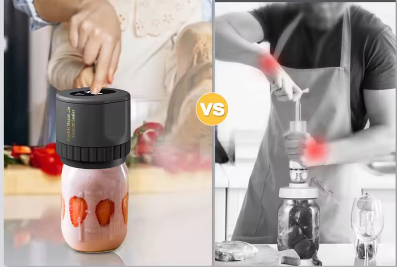 VacuPro™ vs métodos tradicionales - Comparativa de conservación al vacío"